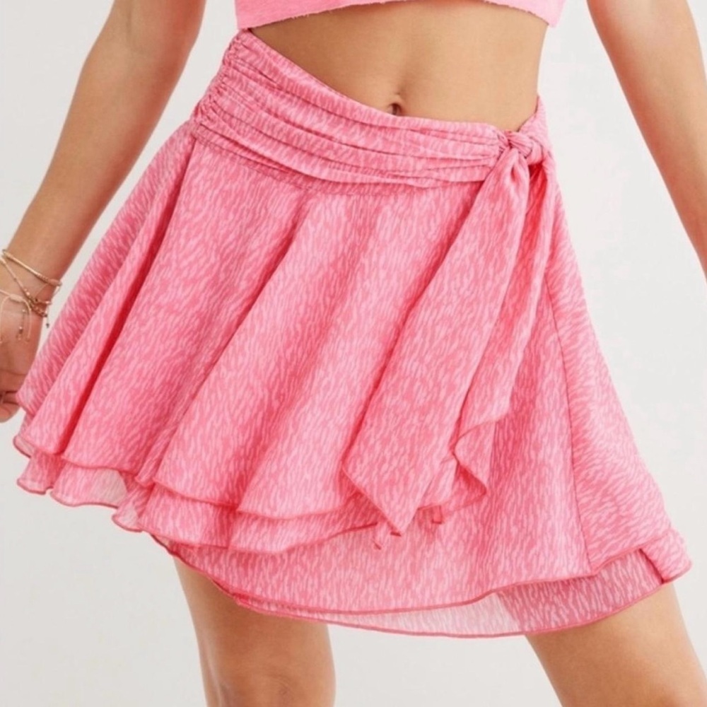 Aerie Chiffon Wrap Skirt NWT